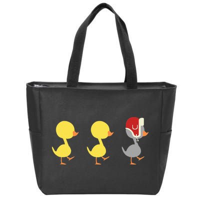 Minnesota Duck Duck Grey Duck Zip Tote Bag