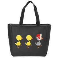 Minnesota Duck Duck Grey Duck Zip Tote Bag