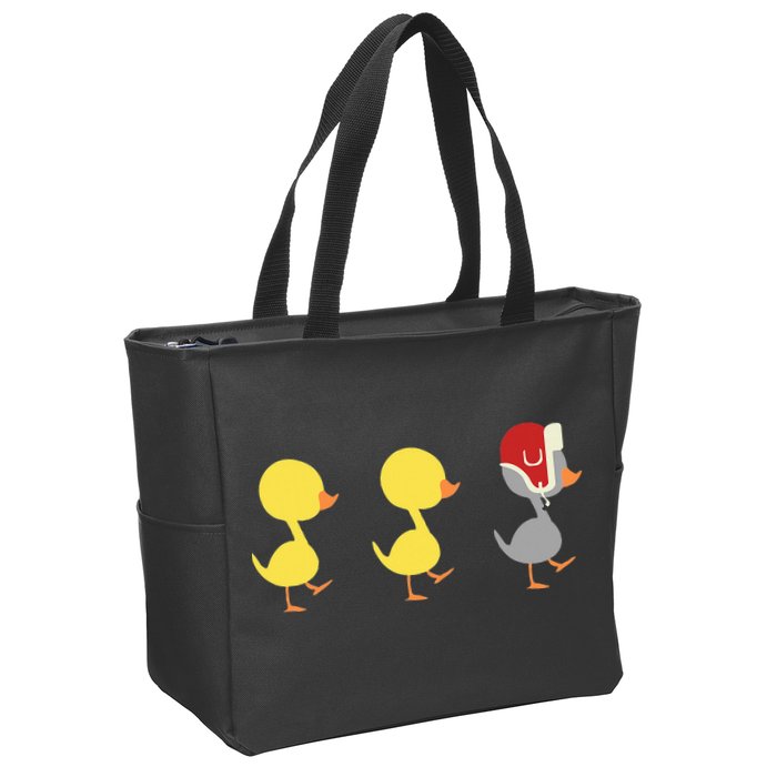 Minnesota Duck Duck Grey Duck Zip Tote Bag