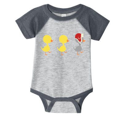 Minnesota Duck Duck Grey Duck Infant Baby Jersey Bodysuit