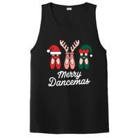 Merry Dancemas Dance Ballerina Pointe Shoe Christmas PosiCharge Competitor Tank