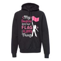 My Daughter Does Color Guard Mom Dad Parents Premium Hoodie