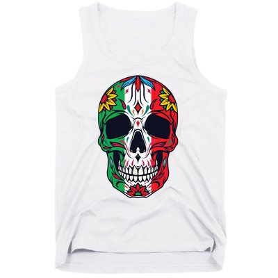 Mexican Dia De Los Muertos Day Of The Dead Tank Top