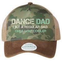 Mens Dance Dad Like A Regular Dad Only Way Cooler Dancer Father Legacy Tie Dye Trucker Hat