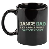 Mens Dance Dad Like A Regular Dad Only Way Cooler Dancer Father 11oz C Handle Ceramic Mug