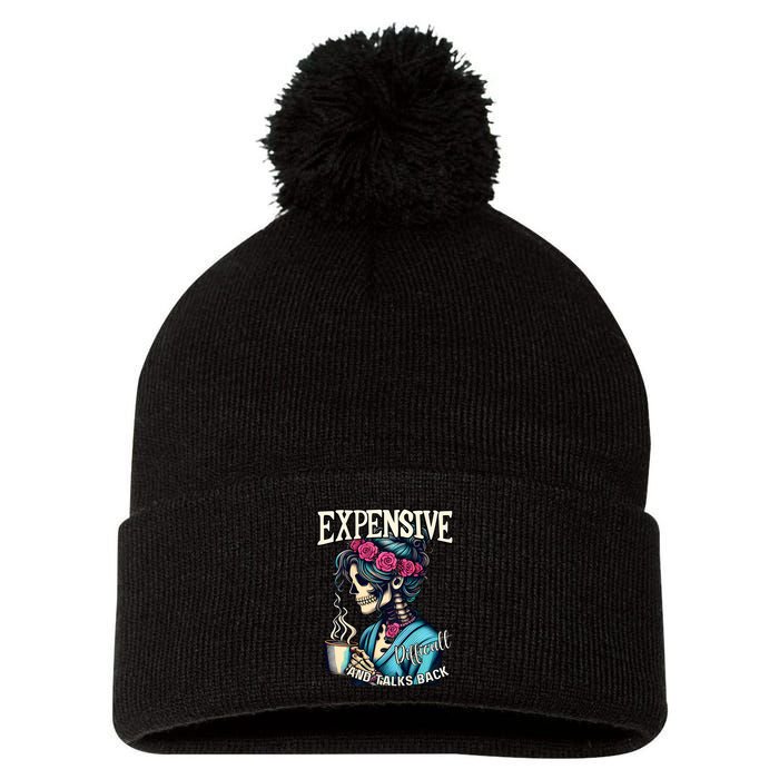 Mothers Day Expensive Difficult And Talks Back Pom Pom 12in Knit Beanie