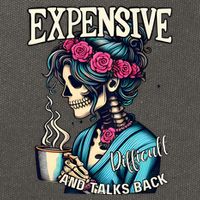 Mothers Day Expensive Difficult And Talks Back Cotton Canvas Backpack