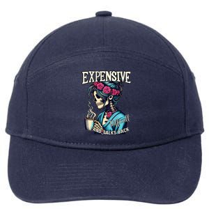 Mothers Day Expensive Difficult And Talks Back 7-Panel Snapback Hat