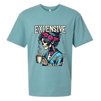 Mothers Day Expensive Difficult And Talks Back Sueded Cloud Jersey T-Shirt