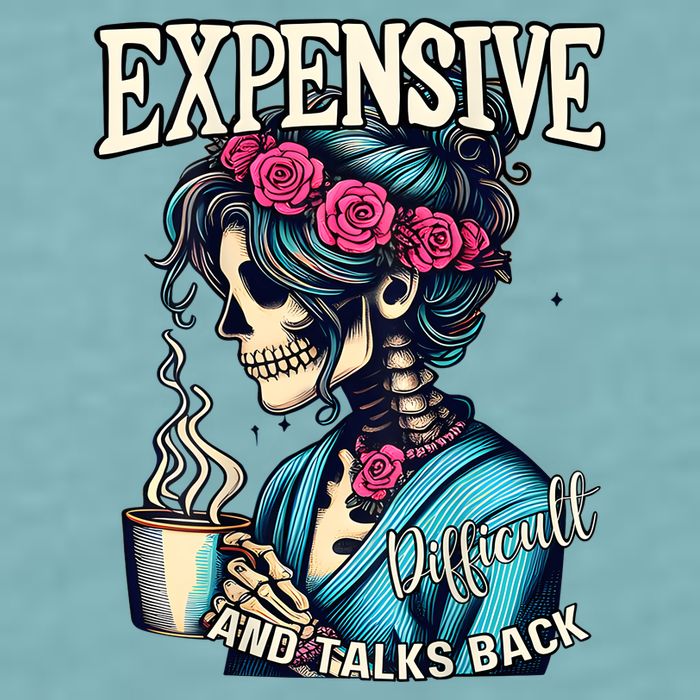 Mothers Day Expensive Difficult And Talks Back Sueded Cloud Jersey T-Shirt