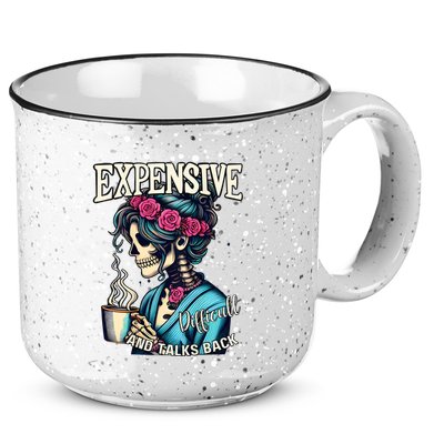 Mothers Day Expensive Difficult And Talks Back 15oz Campfire Ceramic Mug