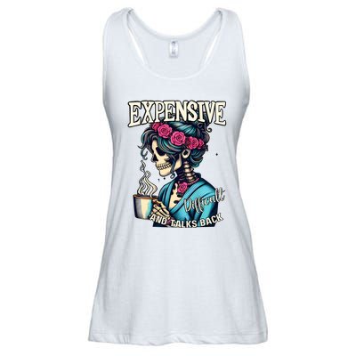 Mothers Day Expensive Difficult And Talks Back Ladies Essential Flowy Tank