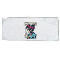 Mothers Day Expensive Difficult And Talks Back Large Microfiber Waffle Golf Towel