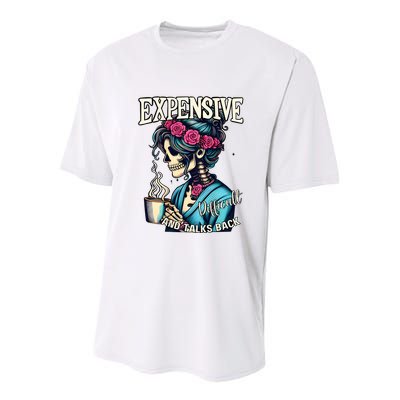 Mothers Day Expensive Difficult And Talks Back Youth Performance Sprint T-Shirt