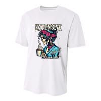 Mothers Day Expensive Difficult And Talks Back Youth Performance Sprint T-Shirt