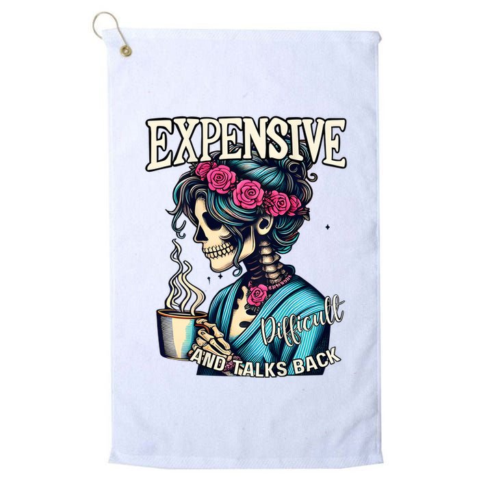 Mothers Day Expensive Difficult And Talks Back Golf Towel