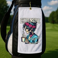 Mothers Day Expensive Difficult And Talks Back Golf Towel