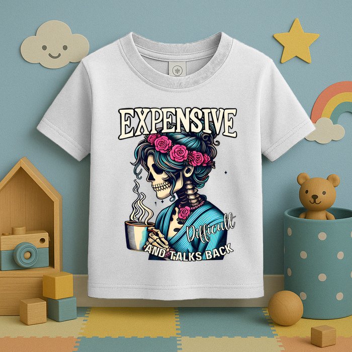Mothers Day Expensive Difficult And Talks Back Toddler T-Shirt