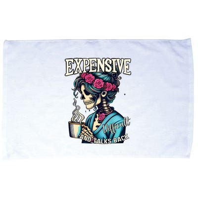 Mothers Day Expensive Difficult And Talks Back Microfiber Hand Towel