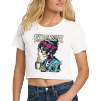 Mothers Day Expensive Difficult And Talks Back Crop Top
