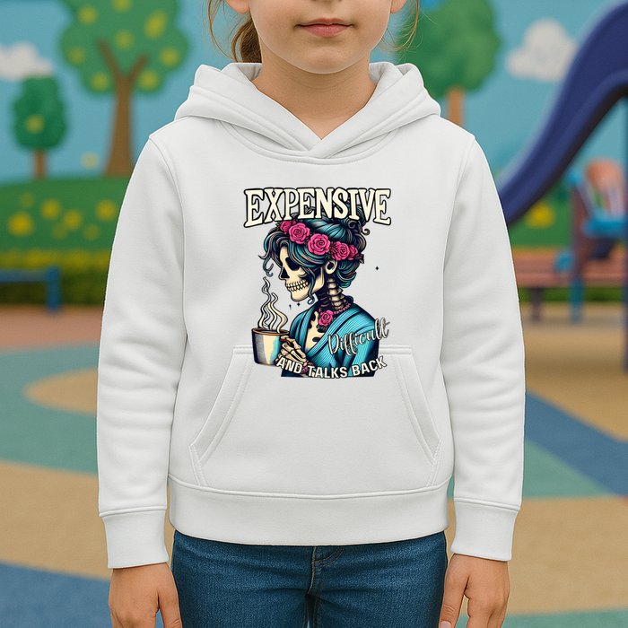 Mothers Day Expensive Difficult And Talks Back Kids Hoodie