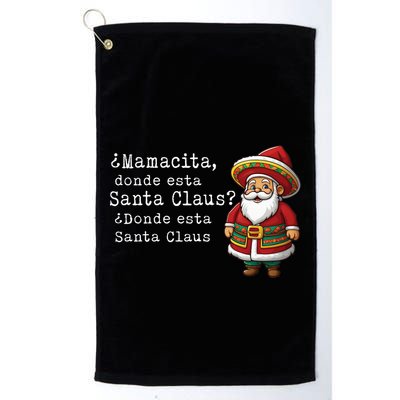 ¿Mamacita donde esta Santa Claus ¿Donde esta Santa Claus Golf Towel