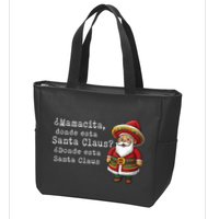 ¿Mamacita donde esta Santa Claus ¿Donde esta Santa Claus Zip Tote Bag