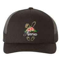 Mother's Day Easter Gifts Flower Nana Leopard Bunny Yupoong Adult 5-Panel Trucker Hat