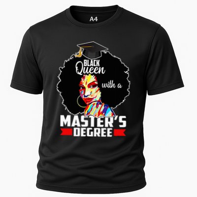 M.A.S.T.E.R.S Degree Educated Melanin Black Queen Graduation Performance Shirt