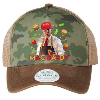 Mac Daddy Funny Mcdon Donald Trump Legacy Tie Dye Trucker Hat