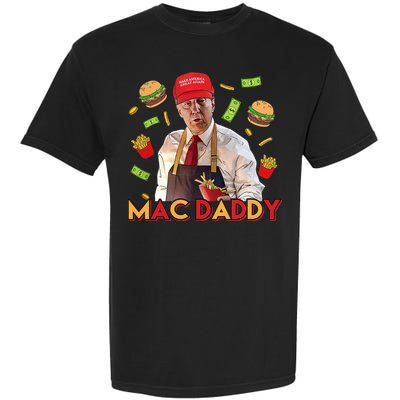 Mac Daddy Funny Mcdon Donald Trump Garment-Dyed Heavyweight T-Shirt