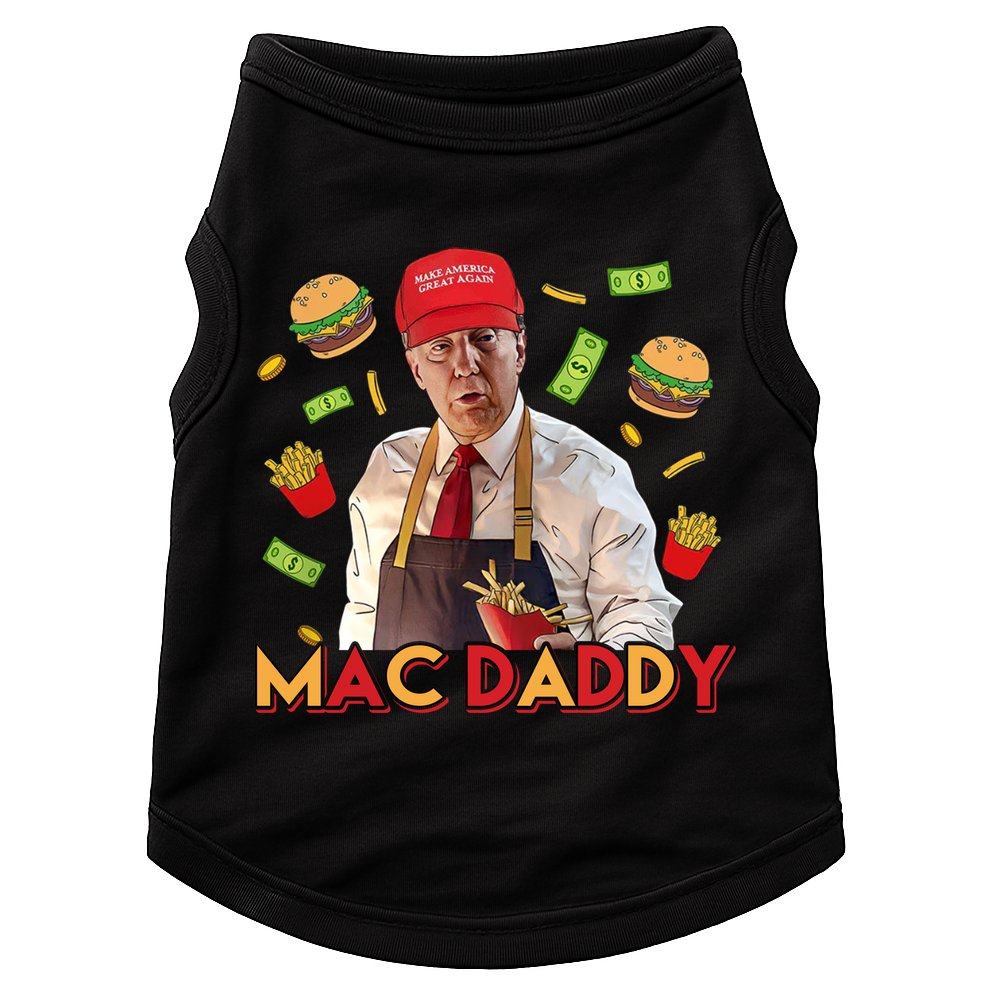 Mac Daddy Funny Mcdon Donald Trump Doggie Tank