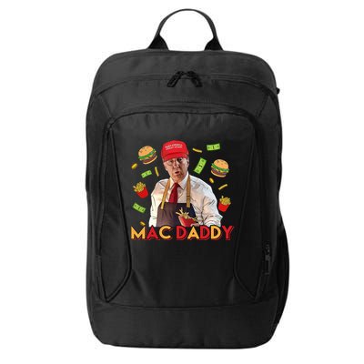 Mac Daddy Funny Mcdon Donald Trump City Backpack