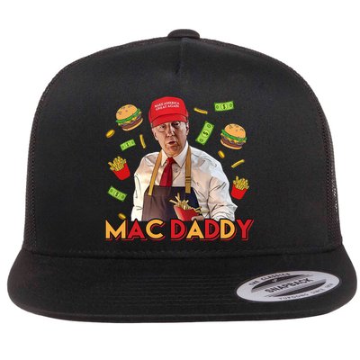 Mac Daddy Funny Mcdon Donald Trump Flatbill Hat