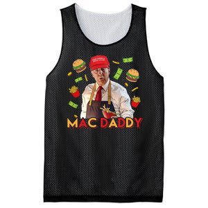 Mac Daddy Funny Mcdon Donald Trump Mesh Reversible Basketball Jersey Tank