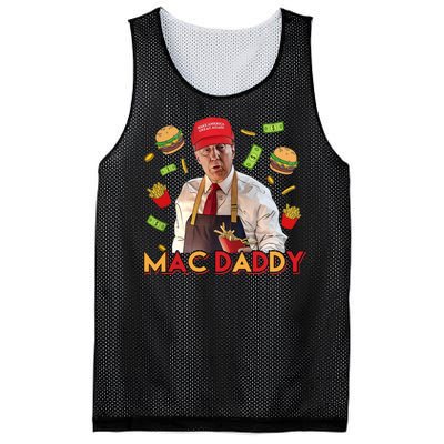 Mac Daddy Funny Mcdon Donald Trump Mesh Reversible Basketball Jersey Tank