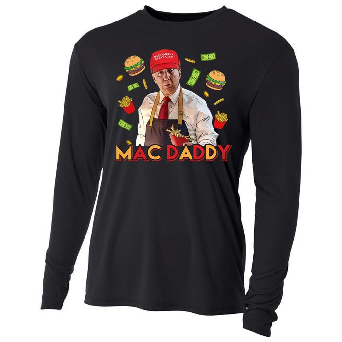 Mac Daddy Funny Mcdon Donald Trump Cooling Performance Long Sleeve Crew