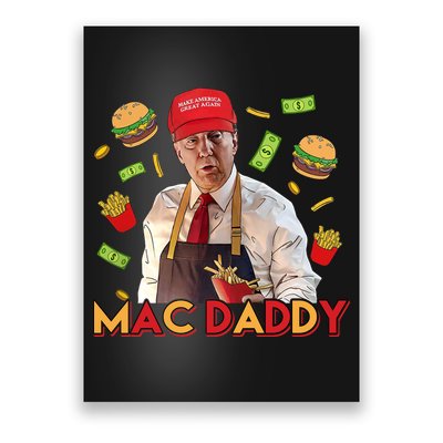 Mac Daddy Funny Mcdon Donald Trump Poster
