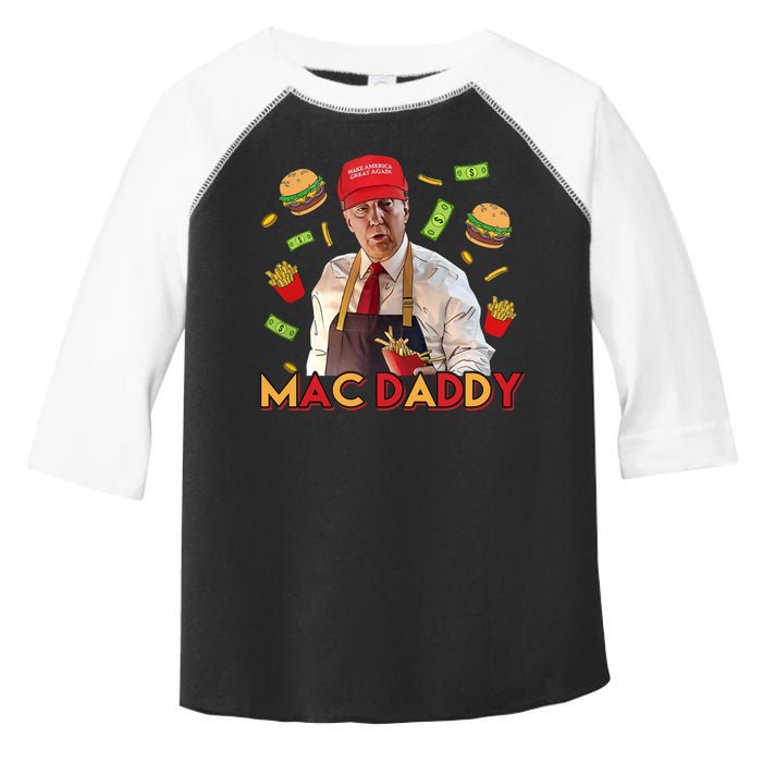 Mac Daddy Funny Mcdon Donald Trump Toddler Fine Jersey T-Shirt