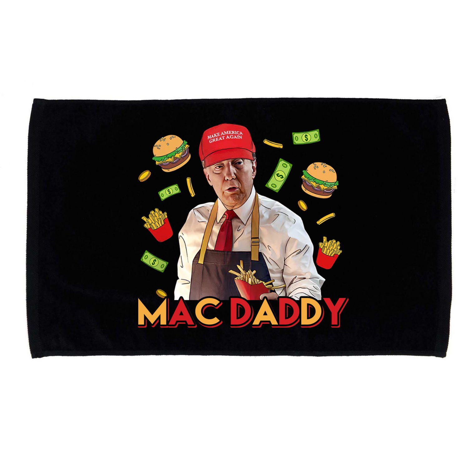 Mac Daddy Funny Mcdon Donald Trump Microfiber Hand Towel