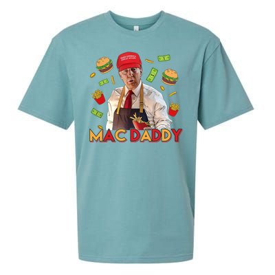 Mac Daddy Funny Mcdon Donald Trump Sueded Cloud Jersey T-Shirt