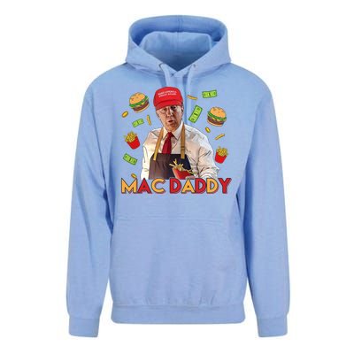 Mac Daddy Funny Mcdon Donald Trump Unisex Surf Hoodie