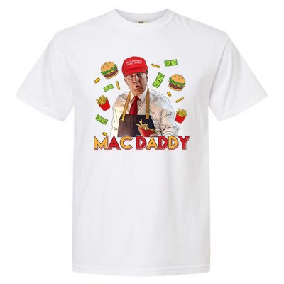 Mac Daddy Funny Mcdon Donald Trump Garment-Dyed Heavyweight T-Shirt