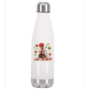 Mac Daddy Funny Mcdon Donald Trump Stainless Steel Insulated Water Bottle