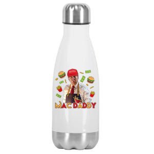 Mac Daddy Funny Mcdon Donald Trump Stainless Steel Insulated Water Bottle