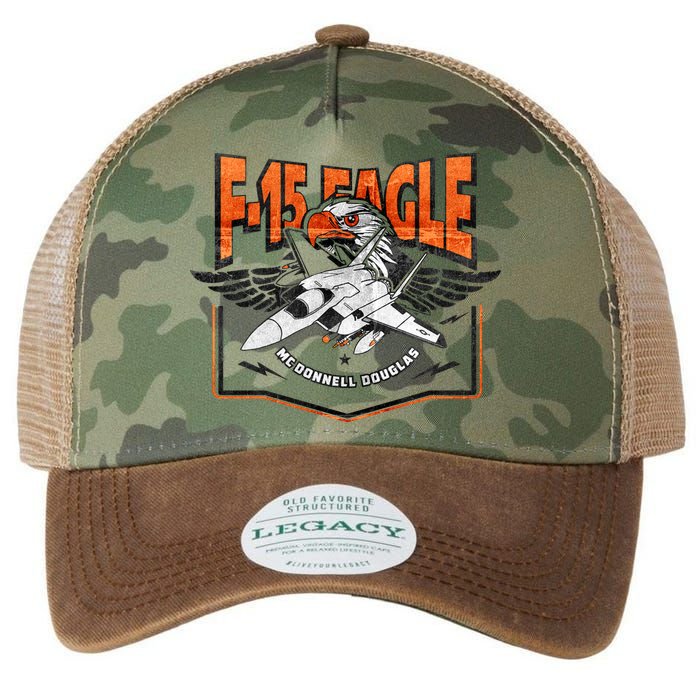 McDonnell Douglas F 15 EAGLE Bomber Legacy Tie Dye Trucker Hat