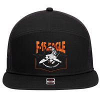 McDonnell Douglas F 15 EAGLE Bomber 7 Panel Mesh Trucker Snapback Hat