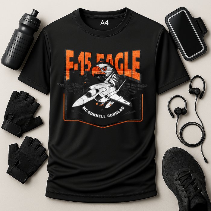 McDonnell Douglas F 15 EAGLE Bomber Performance Shirt