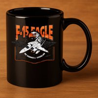 McDonnell Douglas F 15 EAGLE Bomber 11oz C Handle Ceramic Mug