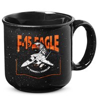 McDonnell Douglas F 15 EAGLE Bomber 15oz Campfire Ceramic Mug